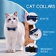 thumbnail image 5 of Paquete de 2 collares para gatos con pajarita y campana, collar para gatitos separador personalizado, 5 of 5