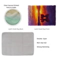 thumbnail image 3 of Latch Hook Rug Kit Hearts on Beach Sunset Pre-printed Handmade Carpet Crochet Yarn Craft DIY Hook and Latch Door Mat Tapestry for Home Floor Decoration 52x38cm-1, 3 of 8