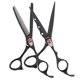 thumbnail image 1 of de tijeras de 6,7 pulgadas, kits de corte de cabellero de peluquería, de tijeras de adelgazamiento de corte de cabellero profesion para peluquería, 1 of 9