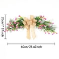 thumbnail image 3 of Pink Easter Door Lintel Decoration Colorful Flower Bows Pendant For Home Holiday Hanging, 3 of 7