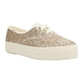 thumbnail image 2 of Keds Womens Point Glitter Celebrations Lace Up  Athletic Sneakers Casual Sh, 2 of 5