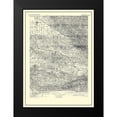 thumbnail image 2 of USGS 14x18 Black Modern Framed Museum Art Print Titled - Lompoc California Quad - USGS 1905, 2 of 5