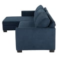 thumbnail image 3 of Love Chaise Smoky Petit Izquierdo Azul Oscuro, 3 of 8