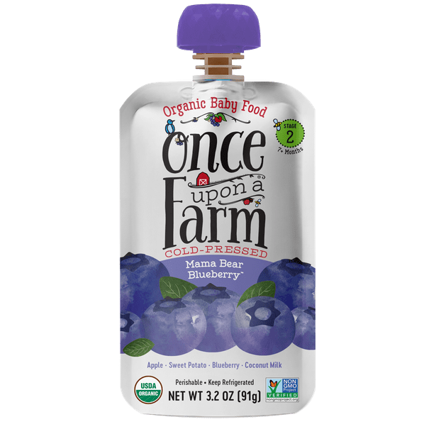 Once Upon a Farm Organic Mama Bear Blueberry Baby Food