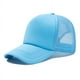 thumbnail image 1 of Gorra de malla de esponja en blanco, gorra bordada puntiaguda, gorra de viaje con protección solar impresa, gorra de béisbol para niños, 1 of 2
