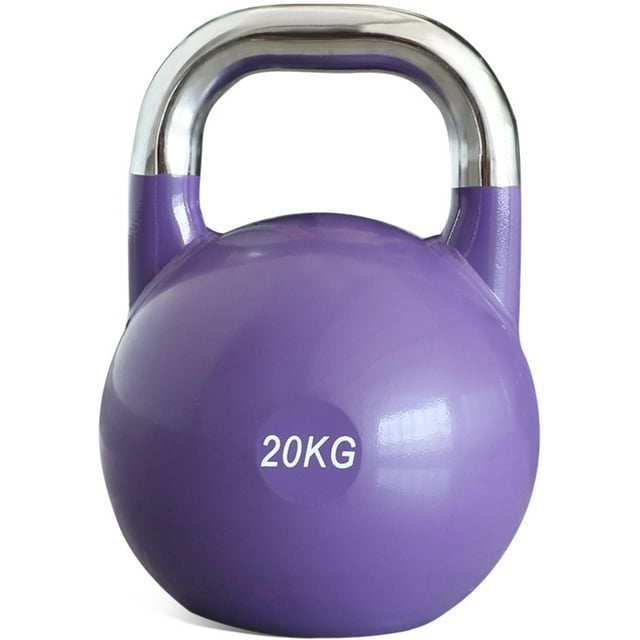 PRISP Competition Kettlebells 8-32kg - Pro Grade Steel Weights for Home Gym, Weightlifting, Fitness and Exercise