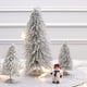 thumbnail image 2 of Nuevo Mini cifrado abeto de nieve pequeño árbol de Navidad adornos navideños para año nuevo fiesta de Navidad adornos de mesa para el hogar regalos, 2 of 4