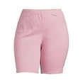thumbnail image 2 of Just My Size Women's Plus Elastic Waist Stretch Bermuda Shorts, 2 of 6