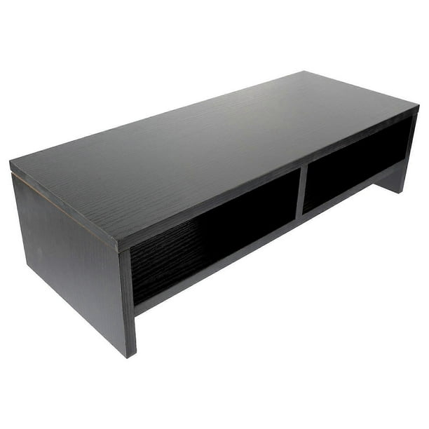 Desktop Monitor Stand With Shelf For Adults Organizing Documents Double-layer Simple Design 1 Piece