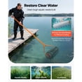Lake Weed Roller, 12 ft Lake & Pond Weed Removal Tool, Muck Razer ...