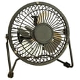 thumbnail image 1 of Small Desk Fan Portable 360° Adjustment Table Fan Quiet Operation for Desktop Office Home New Black, 1 of 2
