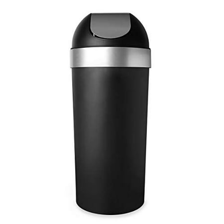 Umbra 086758 047 35 In Venti 16 Gal Swing Top Kitchen Trash Can 44 Large Black Nickel Canada Venti 16 Gal Swing Top Kitchen Trash, Biggest Trash Can For Kitchen