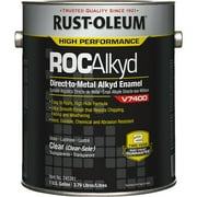 Rust-Oleum Interior/Exterior Paint, High Gloss, Oil Base, Clear, 1 gal