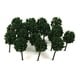 thumbnail image 4 of 50 piezas de maquetas de trenes con árboles, paisaje verde oscuro, escala 1:300, 4 of 9