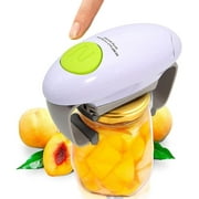 Electric Jar Opener, One Touch Automatic Can Opener with High Power Torque, Hand Free Bottle Lid Jar Openers for Women, Seniors, Arthritis, Weak Hands and Chef, Best Kitchen Gadget for Home Use