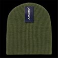 thumbnail image 1 of Decky 608-OLV GI Cuffless Watch Caps, Olive, 1 of 1