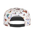 thumbnail image 5 of Flat Bill Trucker Hats for Women Men - Farm Birds Goose Adjustable Flat Baseball Cap Snapback Hats Dad Hats for Men, 5 of 7