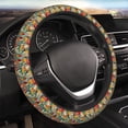 thumbnail image 4 of Cauagu Funny Owl Bird Print Car Steering Wheel Cover - Universal Car Accessory for Diverse Cars for Steering Wheel with a Diameter of 14.5"-15", 4 of 7