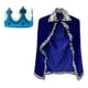 thumbnail image 1 of Disfraz de rey para niños Túnica de rey y príncipe heredero Disfraz medieval de cuerpo entero Accesorios de disfraz para disfraz de Halloween Regalo Azul Salvador disfraz infantil, 1 of 10