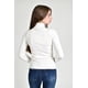 thumbnail image 3 of Blusa tejida de cuello alto /Juvenil, 0247 (Blanco) blanco M, 3 of 4