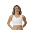 thumbnail image 1 of Underworks MagiCotton Sports and Binding Minimizer Bra White, 1 of 2