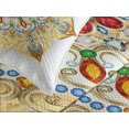 thumbnail image 4 of Ambesonne Mandala Quilted Bedspread Set 3 Pcs, Lively Colorful, Queen Size, Multicolor, 4 of 5