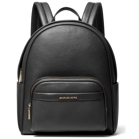 Michael Kors Bex Pebbled Leather Backpack, Black