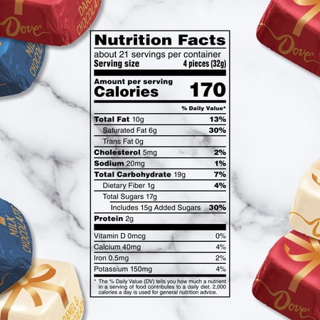 DOVE CHOCOLATE DOVE PROMISES CHOCOLATE CHRISTMAS CANDY VARIETY ASSORTMENT- 24 OZ BAG