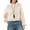 Beige, variant on Teylalorva Women's Sweater Crew Neck Plain Long Sleeve Knit Pullover Essential Basic For Closet Khaki Size M