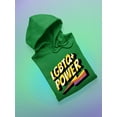 thumbnail image 3 of Lgbtq+ Power Golden Banner Hoodie Men -Smartprints Designs, Male 4X-Large, 3 of 4