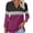 517_White, variant on Sweet Home Farm 3/4 Sleeve T Shirts for Women Summer Striped Print Tops Collared Button Down Breathable Trendy Tunic V Neck T Shirts Black