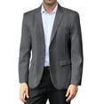 thumbnail image 4 of Men Blazers, Sport Coats for Men Suit Jackets and Blazers Casual Classic Fit Two Button Comfy Lightweight Blazer Work Office Linen Casual Sport Coat Blazer Jacket, 4 of 9