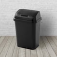 thumbnail image 4 of Sterilite 30 Liter Swingtop Wastebasket - Black, 4 of 8