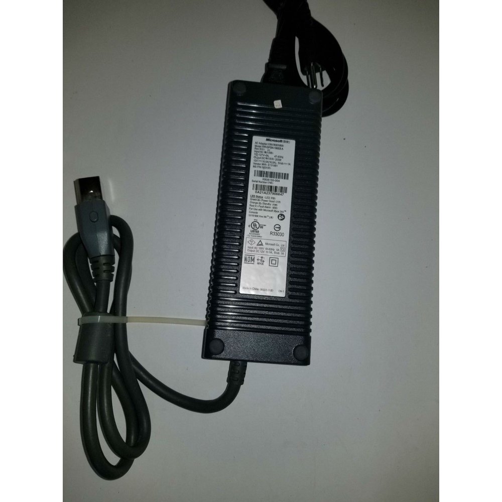 Refurbished OEM GENUINE MICROSOFT XBOX 360 AC POWER SUPPLY BRICK