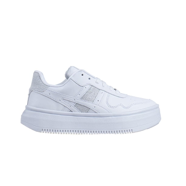 Tenis Escolar Mujer Cómodo Deportivo Casual blanco 25.5