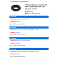 thumbnail image 2 of Strut Mount Bearing - Compatible with 2008 - 2015 Mercedes-Benz C350 2009 2010 2011 2012 2013 2014, 2 of 2