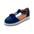 thumbnail image 2 of Sneakers for Women Slip On Low Top Walking Shoes Casual Summer Comfort Non Slip Flat Loafers, 43, 2 of 6