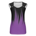 thumbnail image 3 of fatyb Tank Top for Women Fashion Printed Sleeveless Tshirts Casual Loose Summer Ladies Tunic Blouses, 3 of 5