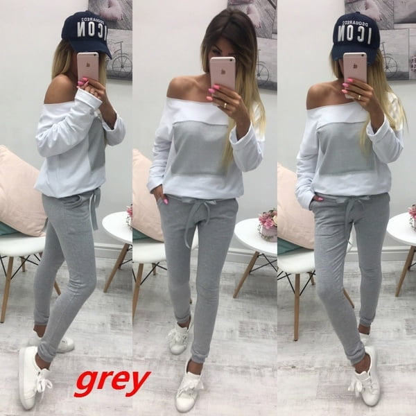 sweat shirts and pants