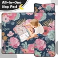 thumbnail image 4 of Pioneer Flower Floral Print Pattern Toddler Nap Mats for Kids Preschool,Sleeping Mat Bag or Kids,Toddler Sleeping Bag,Toddler Nap Mat or Daycare, 4 of 6