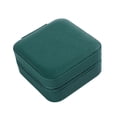 thumbnail image 2 of Caja de joyería Mini soporte caja de almacenamiento de joyería para pendientes anillos pulsera Verde Yinane Estuche organizador de joyas., 2 of 8