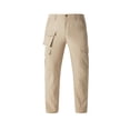thumbnail image 5 of Domzest Mens Cargo Work Pants Durable Ripstop Tactical Pants with Pockets Outdoor Water Resistant Hiking Woking Construction Pants Khaki XL, 5 of 8