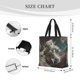 thumbnail image 3 of Easygdp Astronaut Polar Bear Roar Bolsa Tote para Mujer, Bolso de Hombro para Trabajo, Playa, Viajes, Compras y Supermercado, 3 of 7