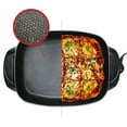 Elite Platinum 8Qt. Jumbo Electric Skillet W/ EasyPour Spout