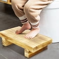 thumbnail image 4 of Bedside Step Stool Tatami Stool Indoor and Outdoor Mobile Step Stool Flower Pot Rack, 4 of 6