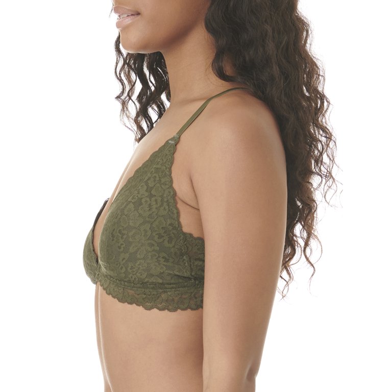 New No Boundaries NOBO Bralette Lace Wirefree Convertible Straps
