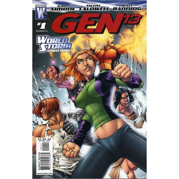 Gen13 (Vol. 4) #1 VF ; WildStorm Comic Book