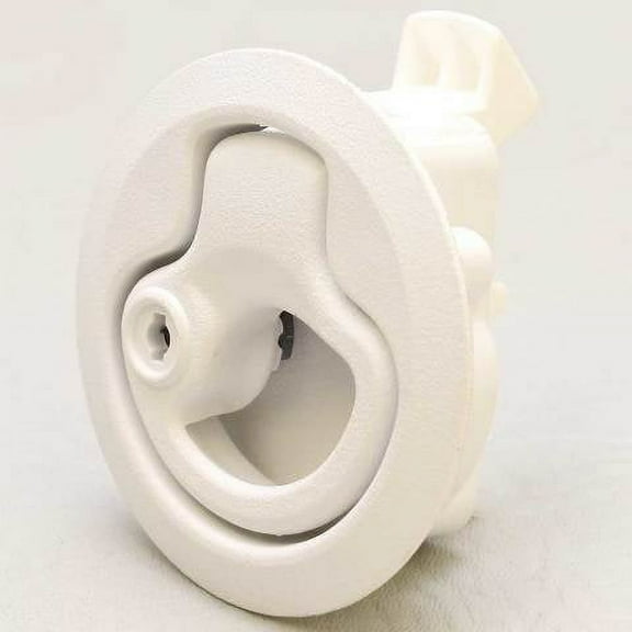 Southco Boat Hatch Latch M1-43-1 | 2 Inch White Plastic