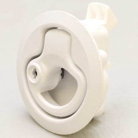 Southco Boat Hatch Latch M1-43-1 | 2 Inch White Plastic