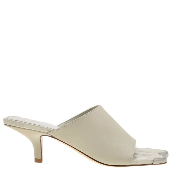 Burberry Plaster Leather Duck 55 Mules, Brand Size 35 ( US Size 5 )